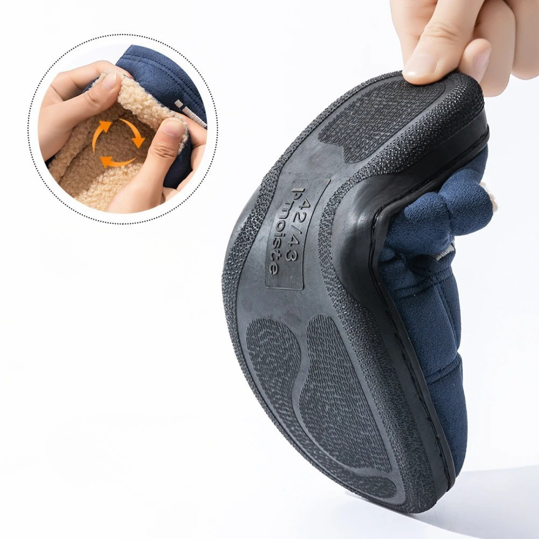 Chausson homme moumoute