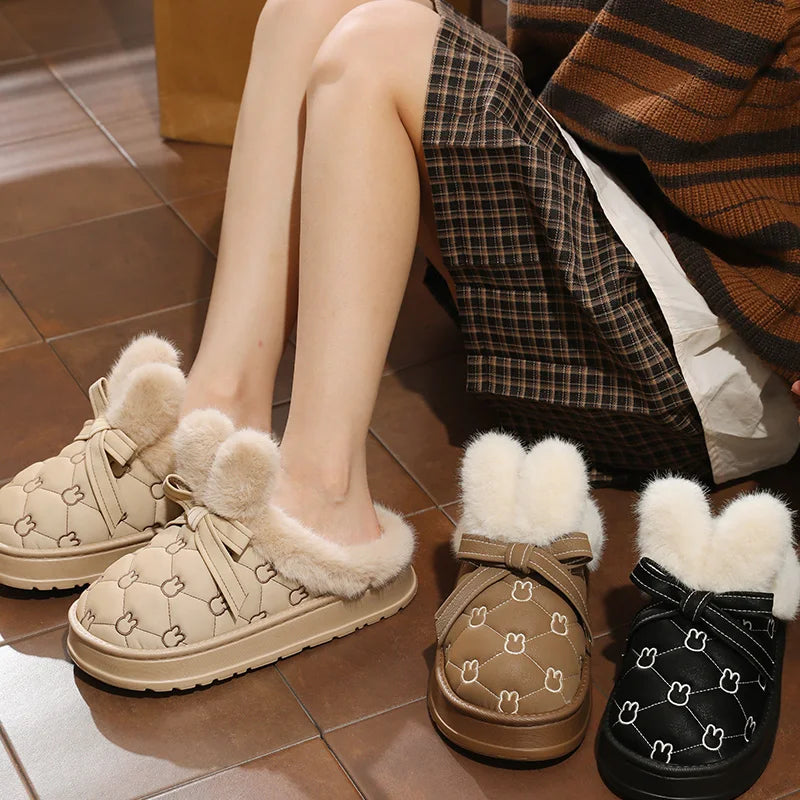 Chausson fourré hiver
