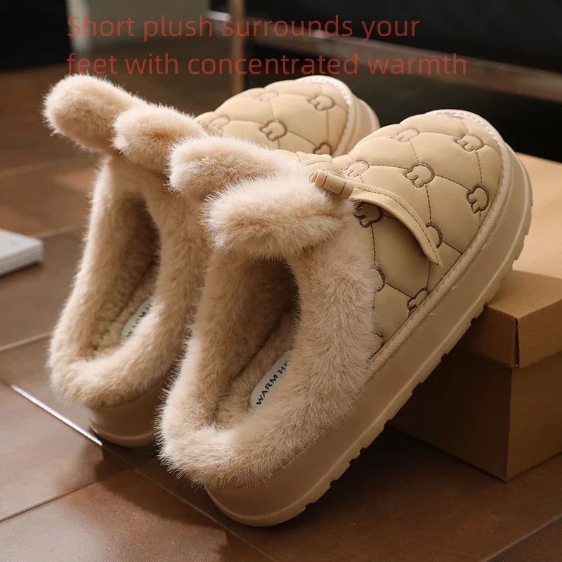 Chausson fourré hiver