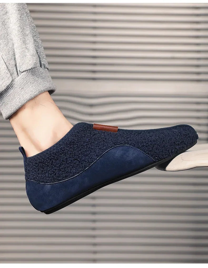 Bottine chausson homme