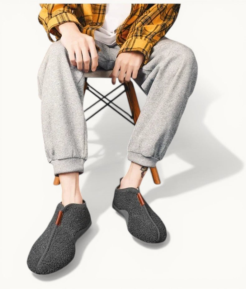 Bottine chausson homme