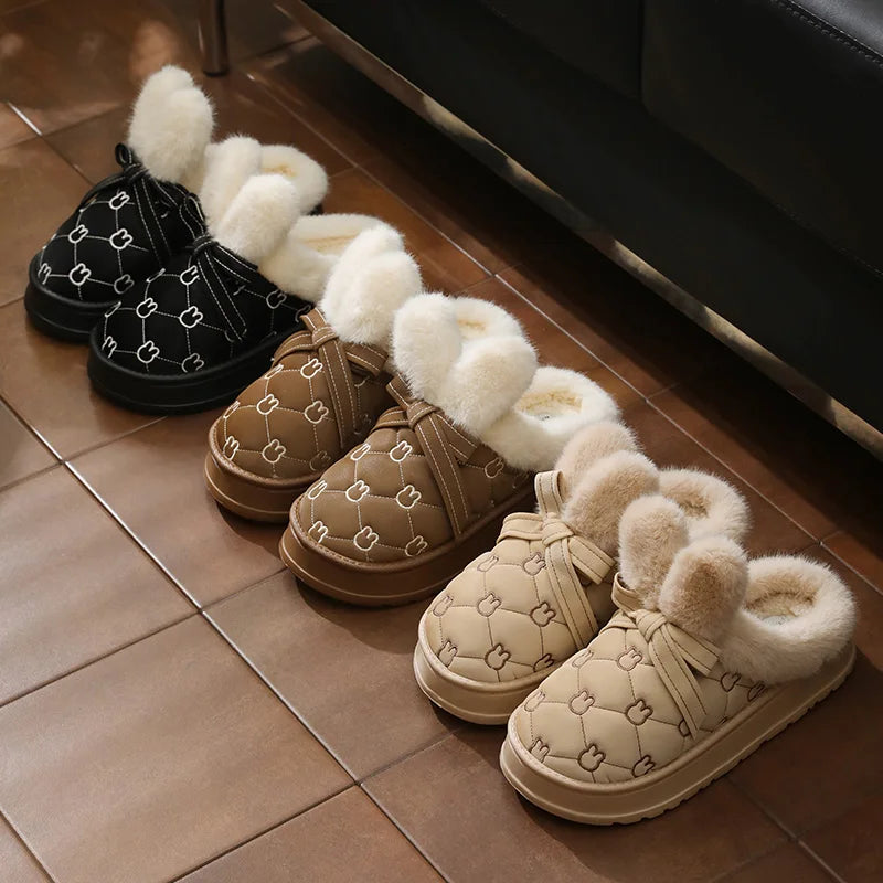 Chausson fourré hiver