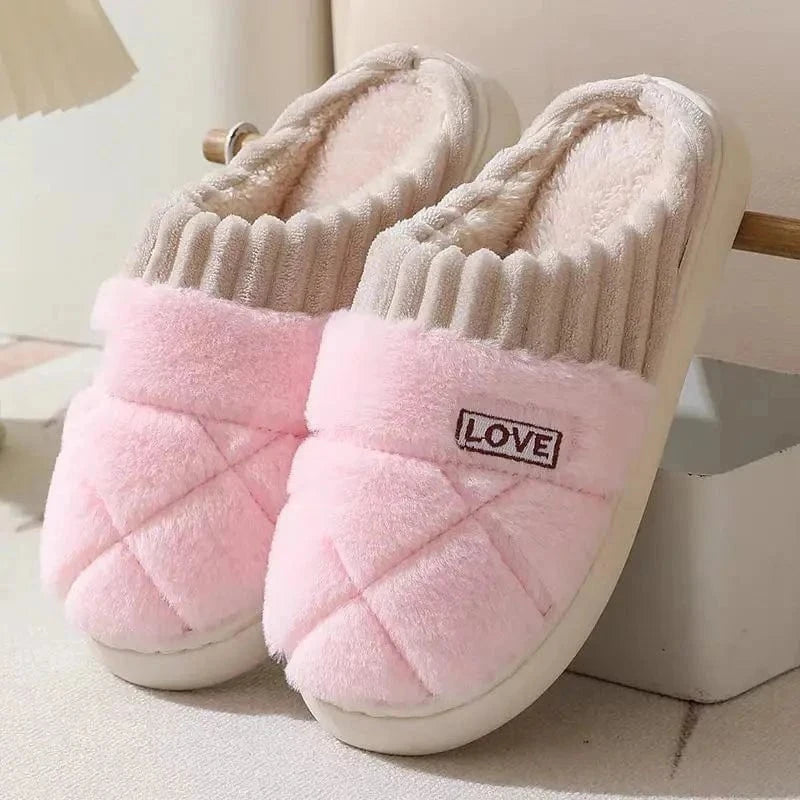 Chausson chaud Rose / 36-37