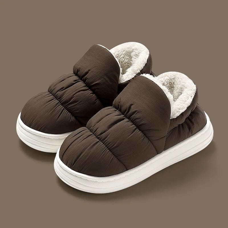 Chausson chaud Marron / 35-36