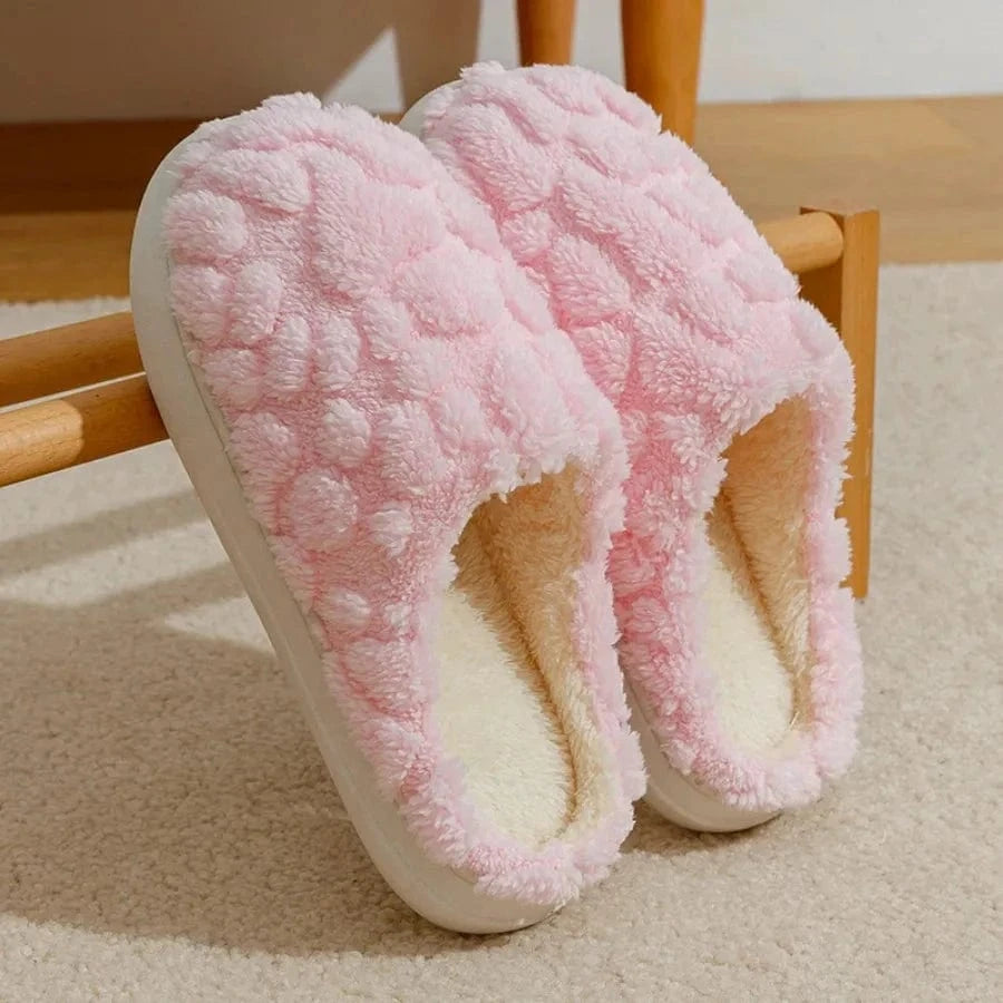 Chausson coton Rose / 35-36