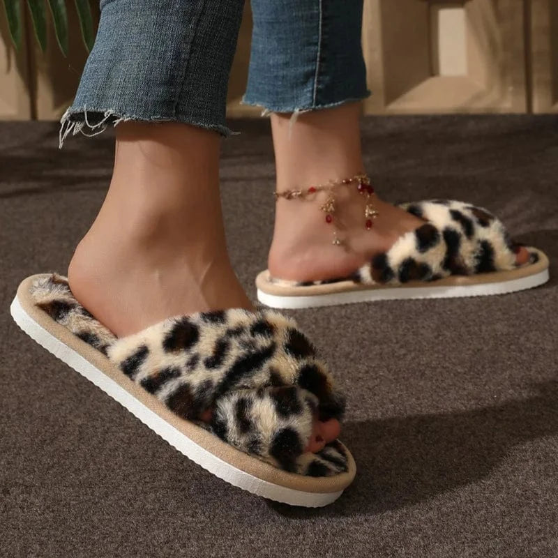 Chausson femme fourrure - Liefse