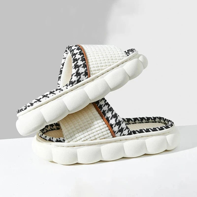 Chausson femme ouvert
