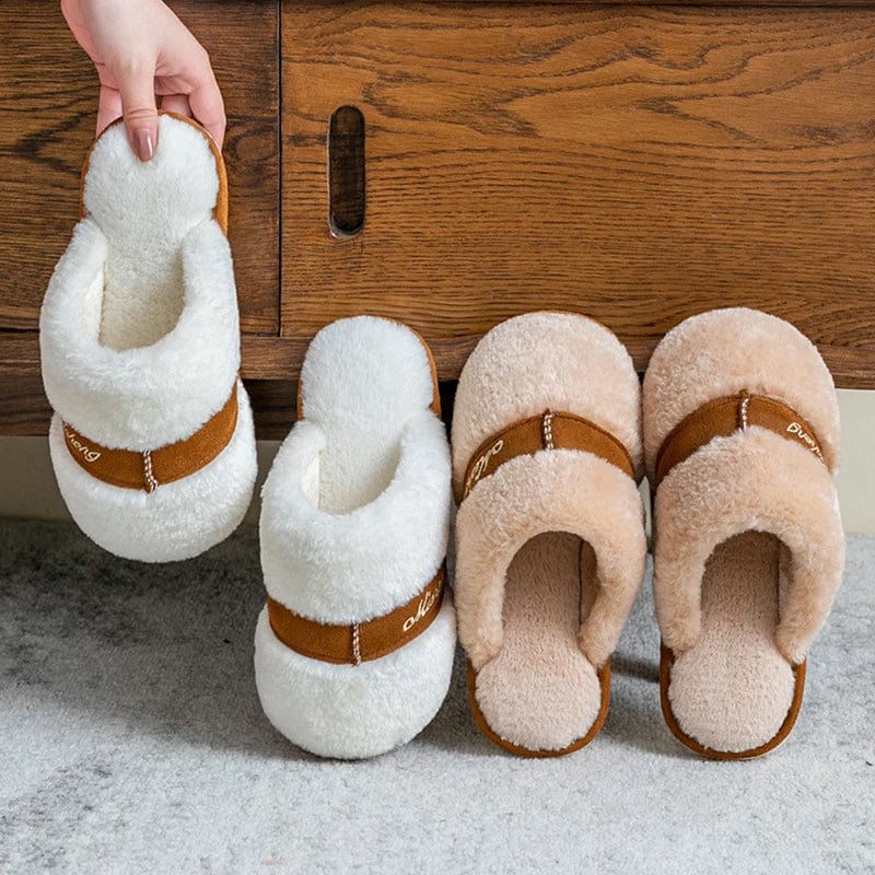 Chausson fourrure