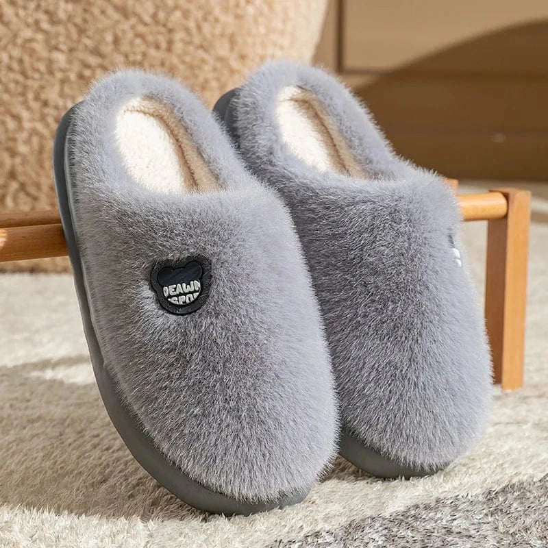 Chausson fourrure - Dreawi Gris / 36-37