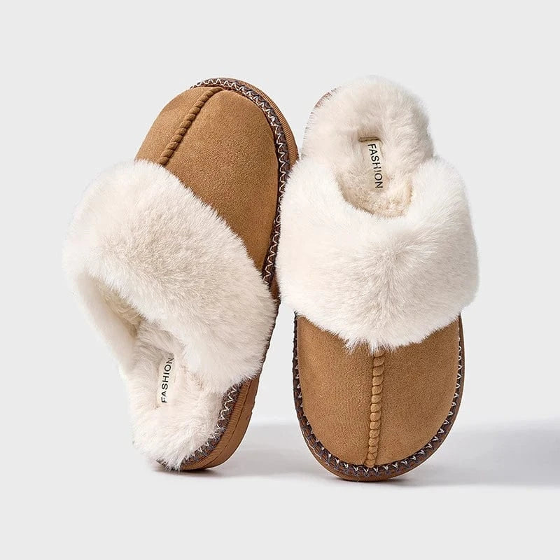 Chausson fourrure | Fashion Crème / 35-36