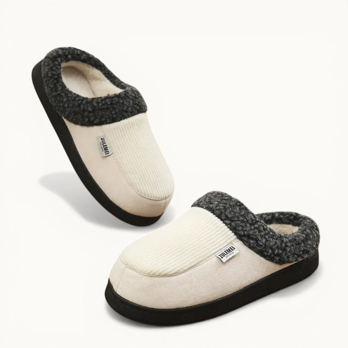 chausson hiver homme