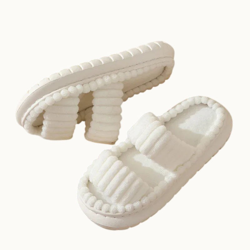chausson polaire femme