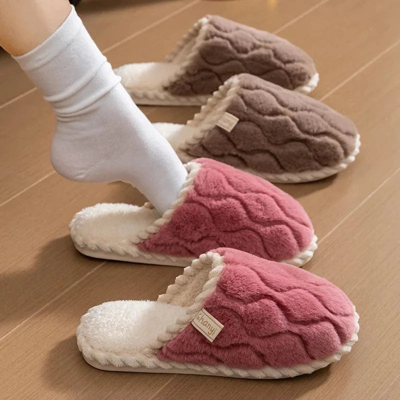 Chaussons femme hiver | Coton moelleux