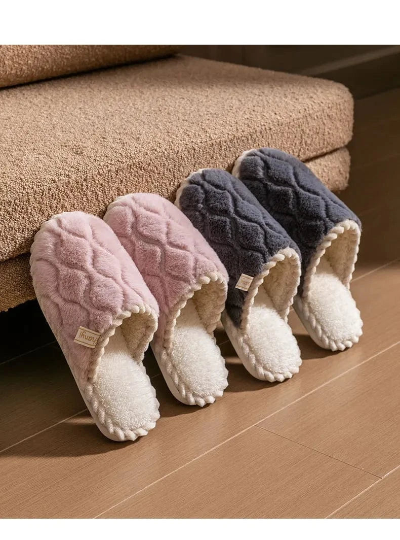 Chaussons femme hiver | Coton moelleux