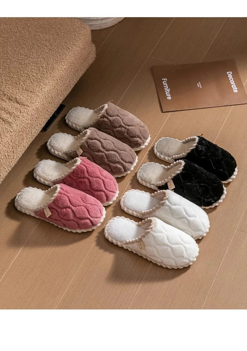 Chaussons femme hiver | Coton moelleux
