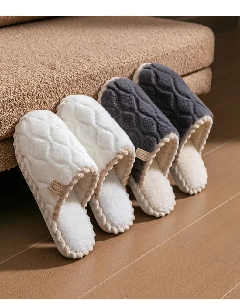 Chaussons femme hiver | Coton moelleux