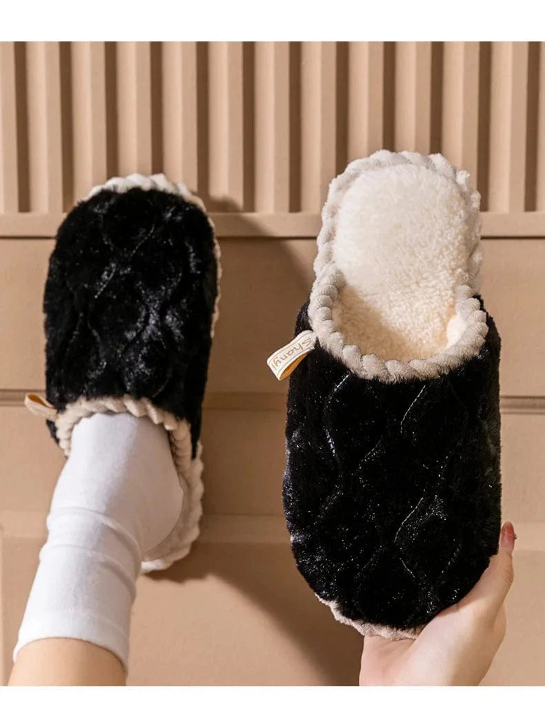Chaussons femme hiver | Coton moelleux