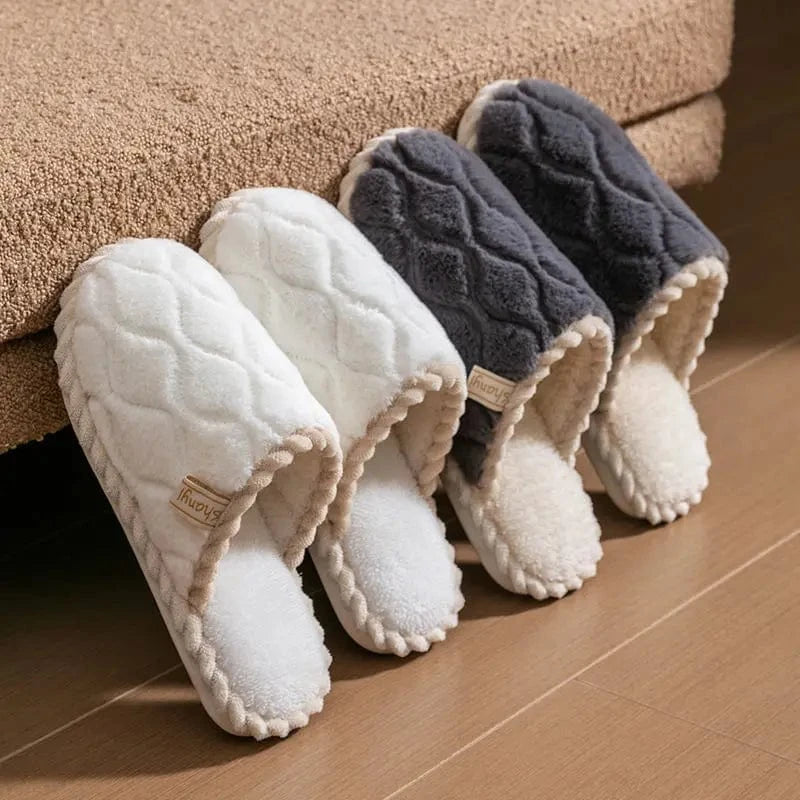 Chaussons femme hiver | Coton moelleux