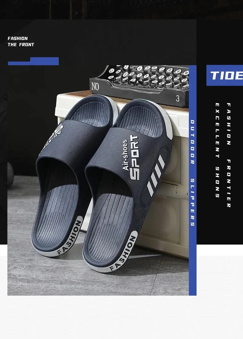 Chaussons homme été | Tongs PVC antidérapantes
