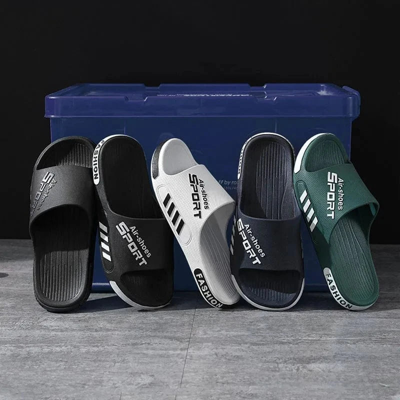 Chaussons homme été | Tongs PVC antidérapantes