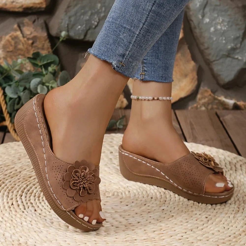 Chaussons orthopediques femme Marron / 35-36