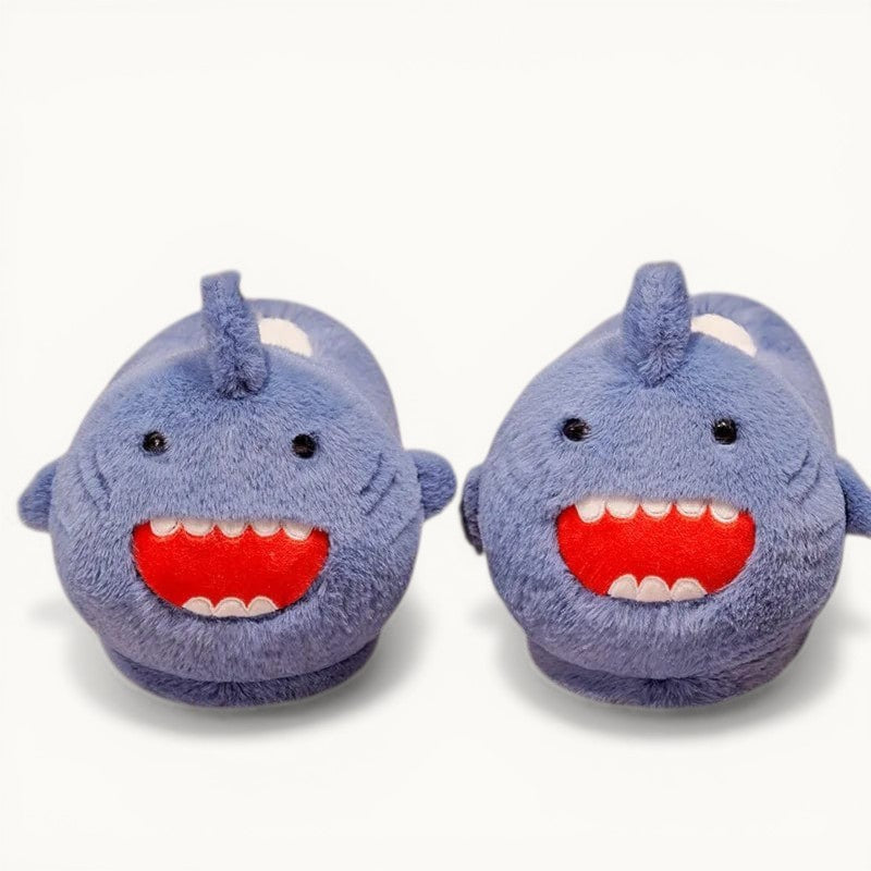 Chaussons rigolo requin Bleu / 35-39