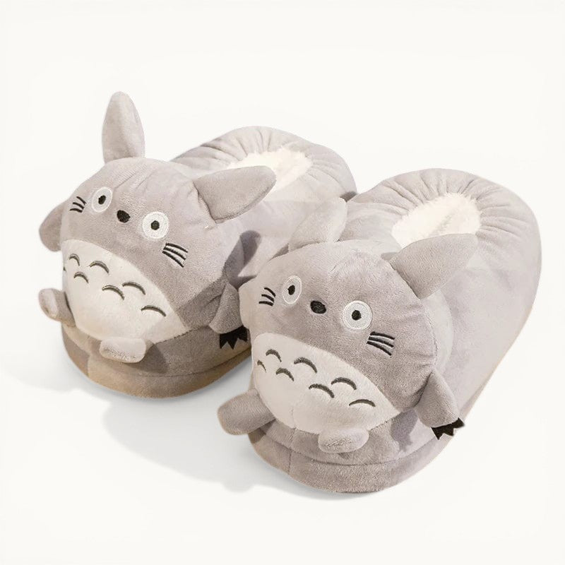 Chaussons Totoro Kawaii Gris / 36
