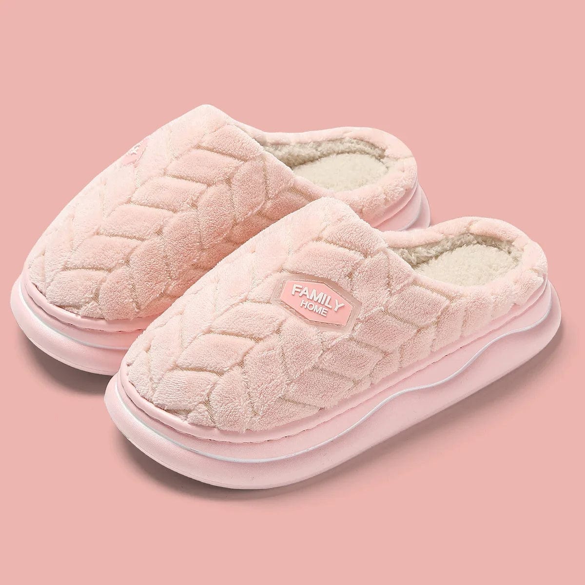 Pantoufles Femme Hiver Rose / 36-37