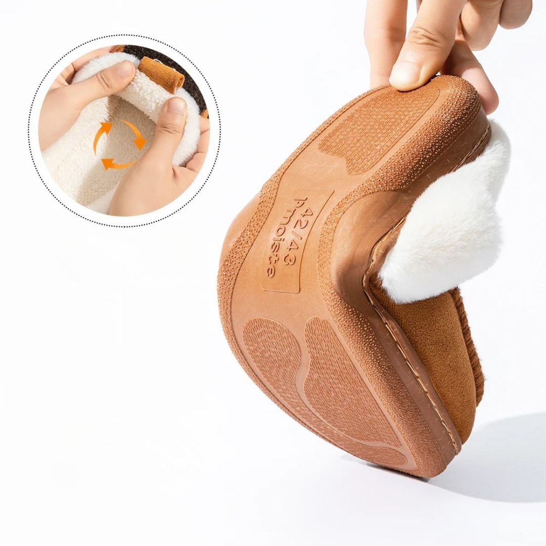 Chaussons homme fourrées