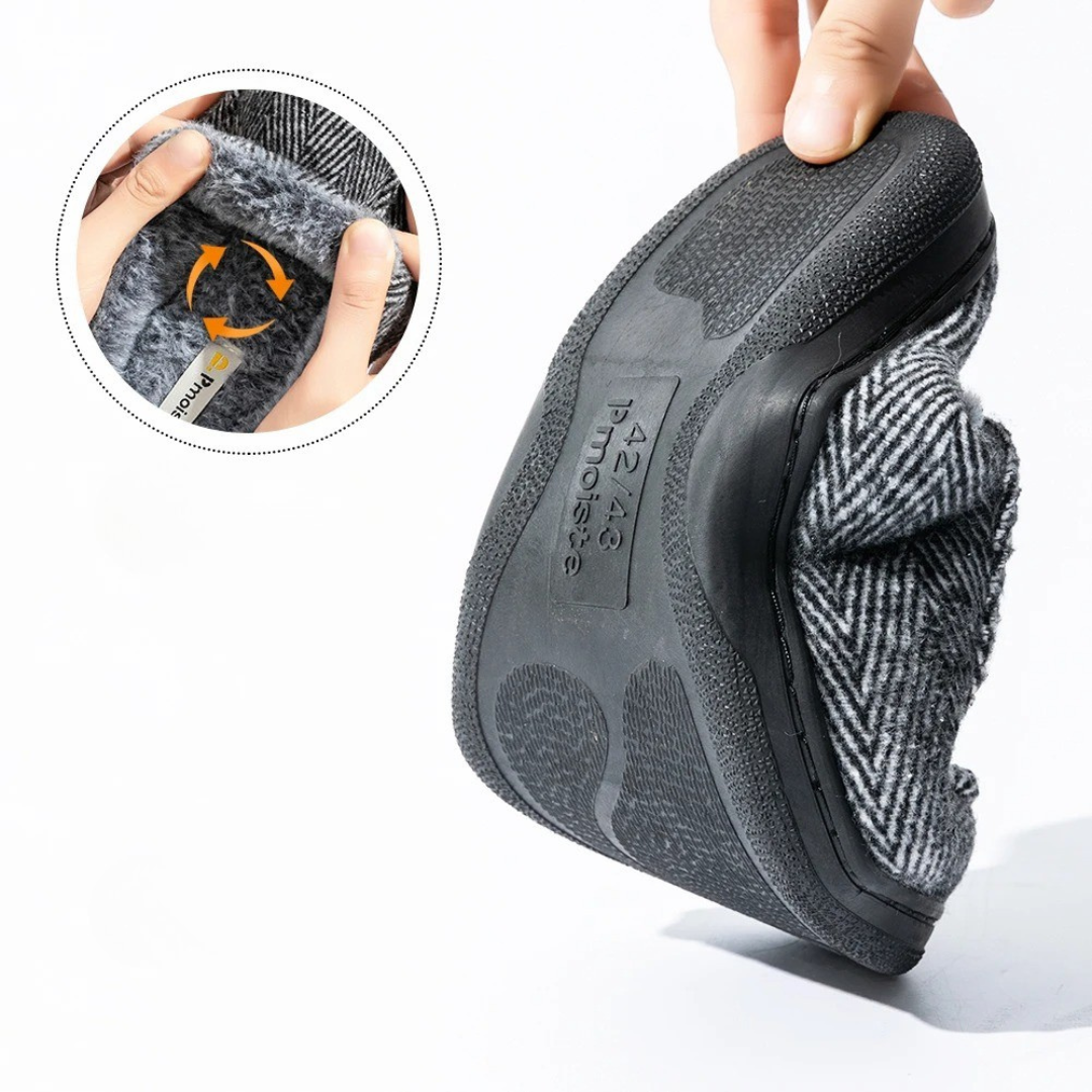 Chaussons chaud homme