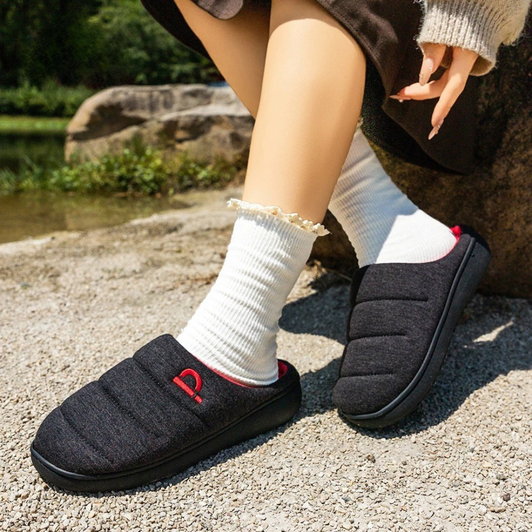 Chaussons antidérapants personnes âgées