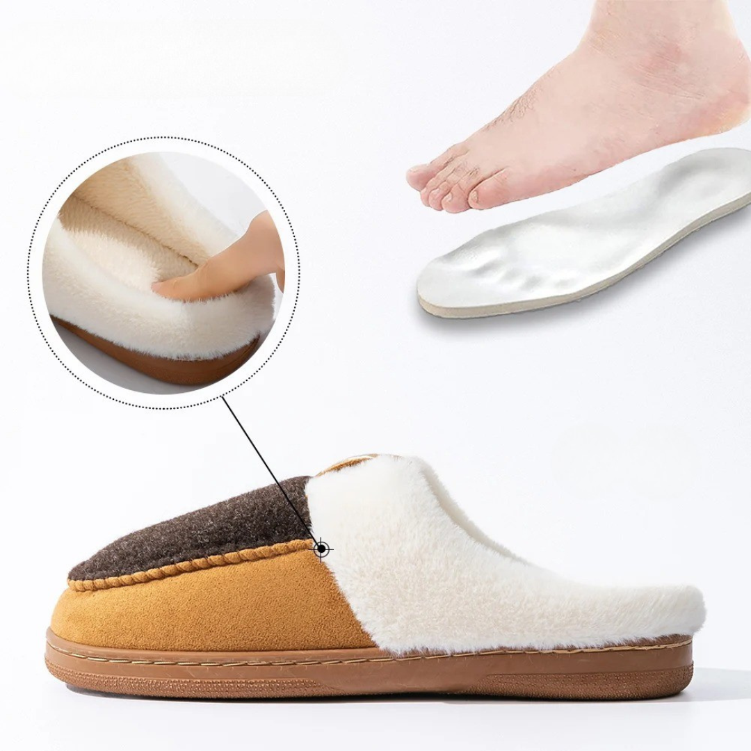 Chaussons homme fourrées