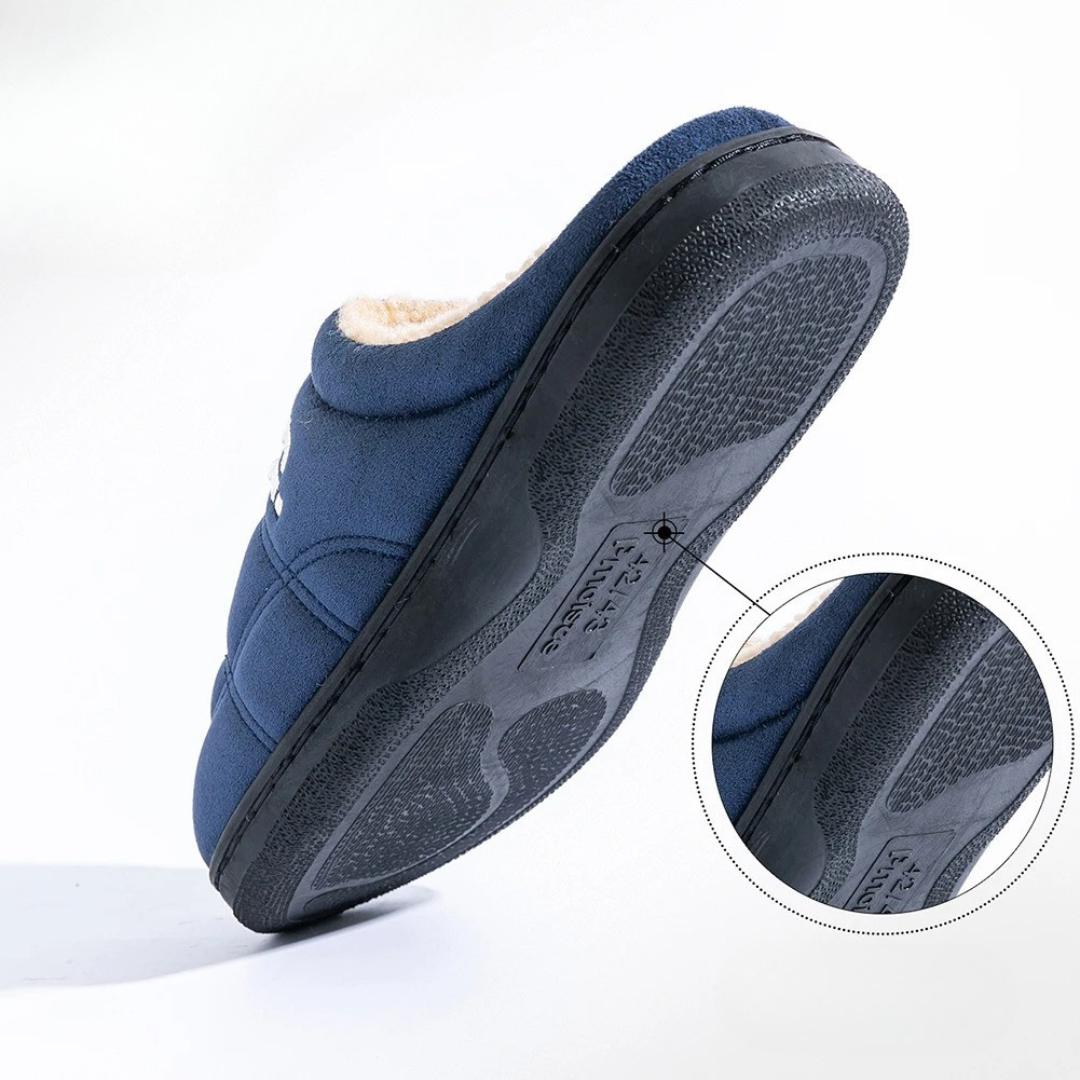 Chausson homme moumoute