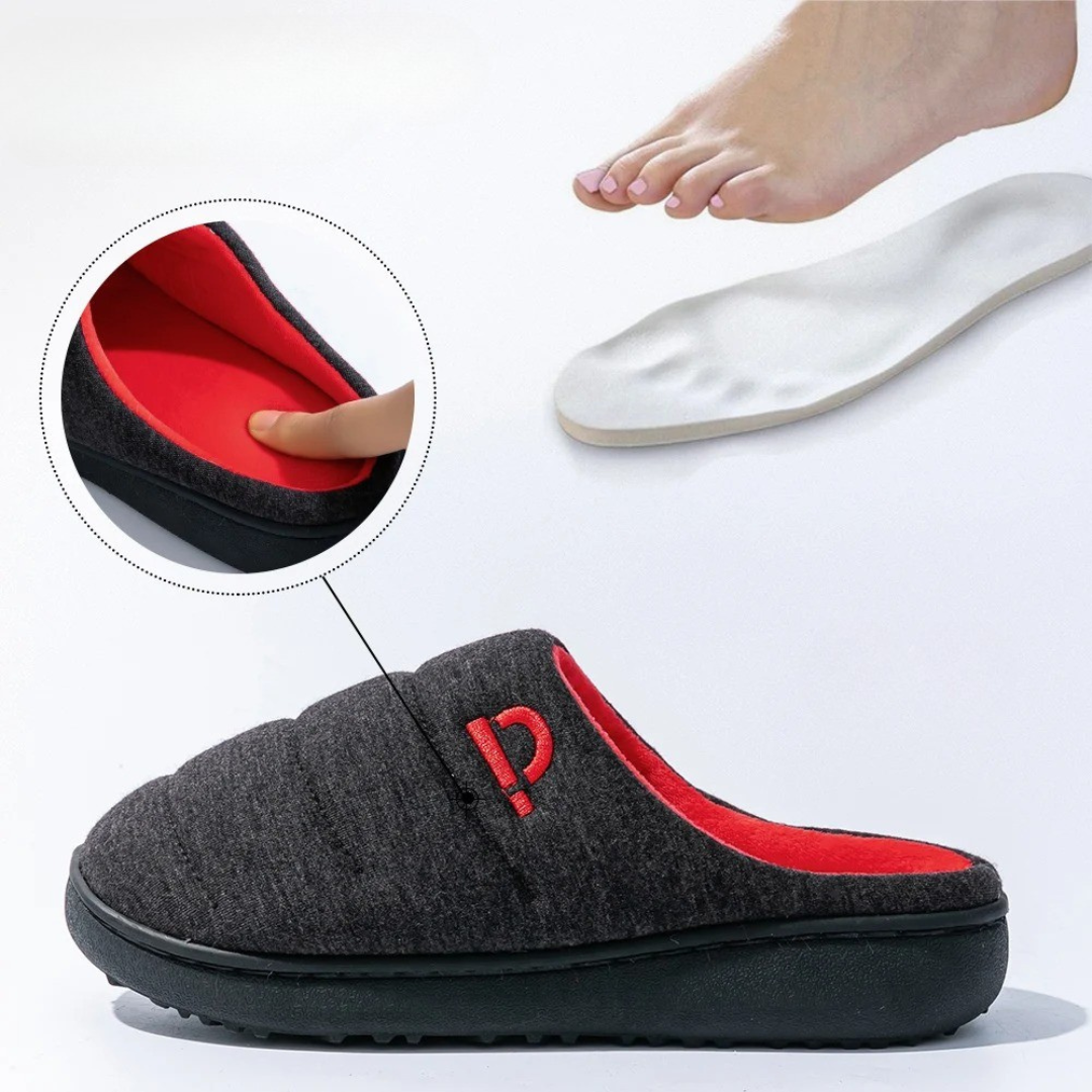 Chaussons antidérapants personnes âgées