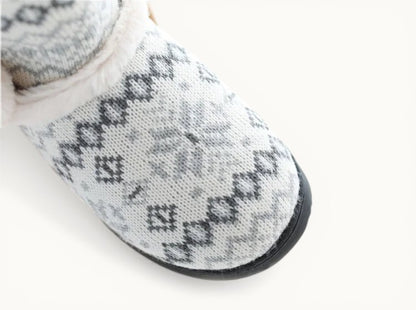 Chausson botte femme