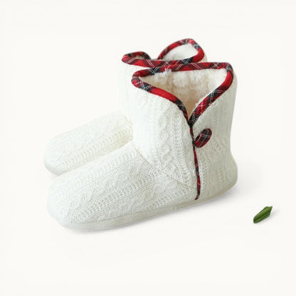 Bottine chausson femme