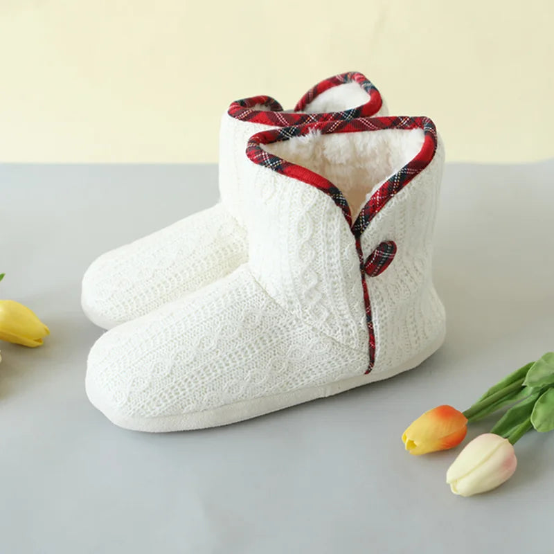 Bottine chausson femme