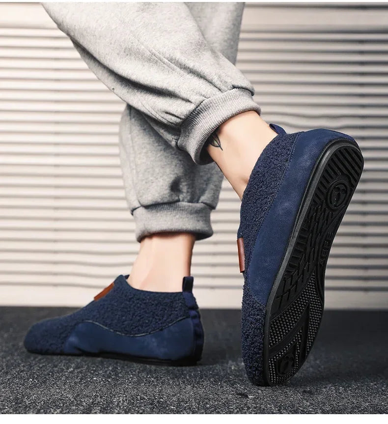 Bottine chausson homme