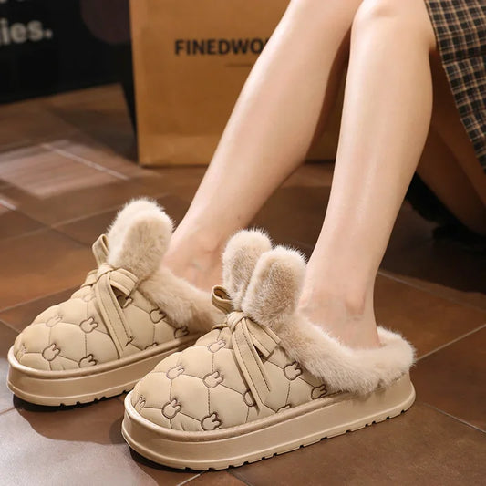 Chausson fourré hiver