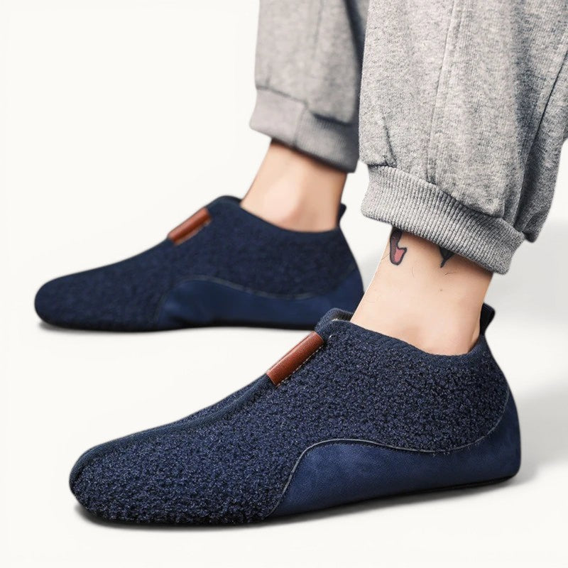 Bottine chausson homme