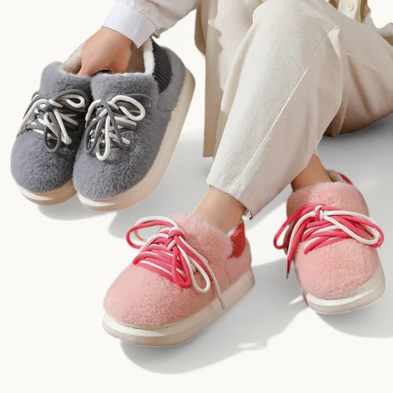 Chaussons en forme de basket