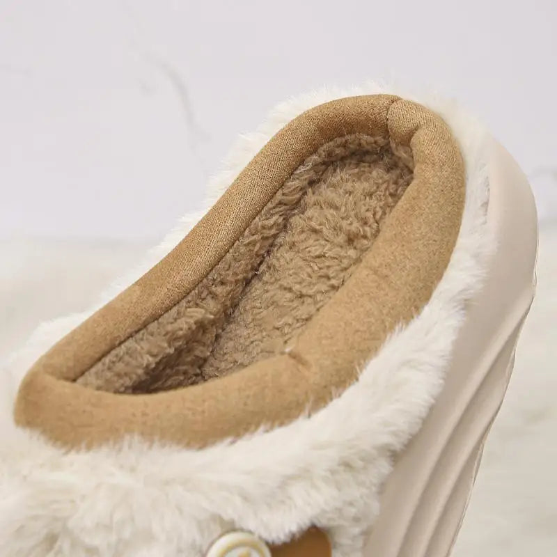 Chausson femme moumoute