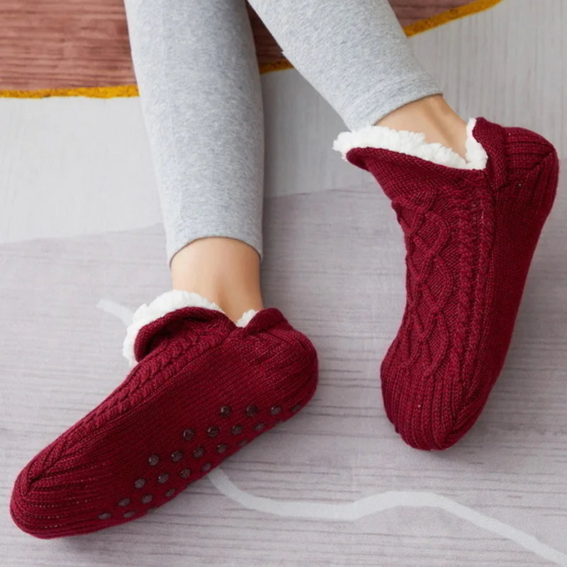 Chaussons chaussettes - Neige