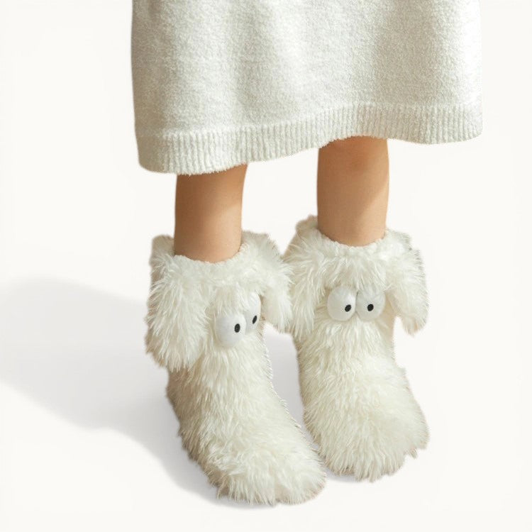 Chaussette chaussons femme