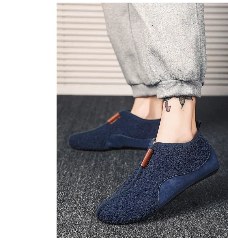 Bottine chausson homme