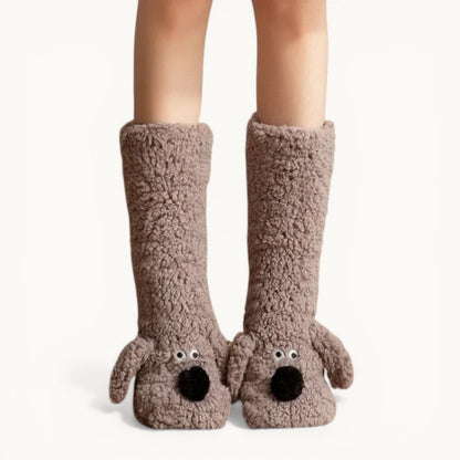 Chausson chaussette femme