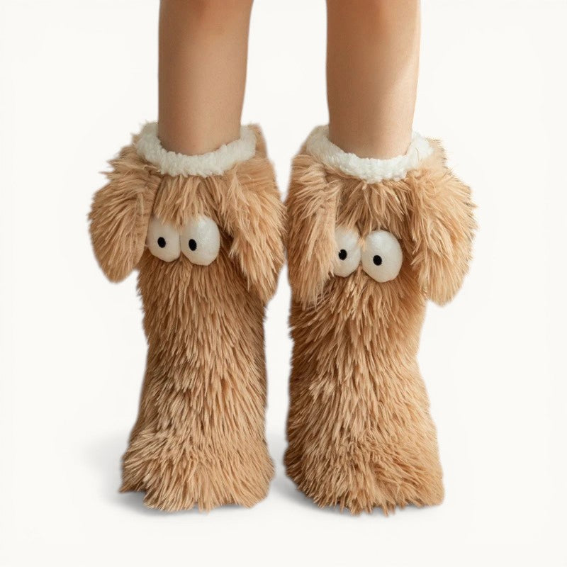 Chaussette chaussons femme