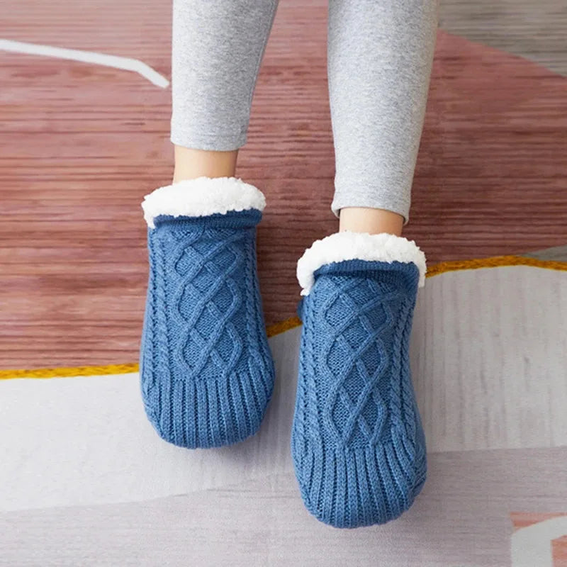 Chaussons chaussettes - Neige