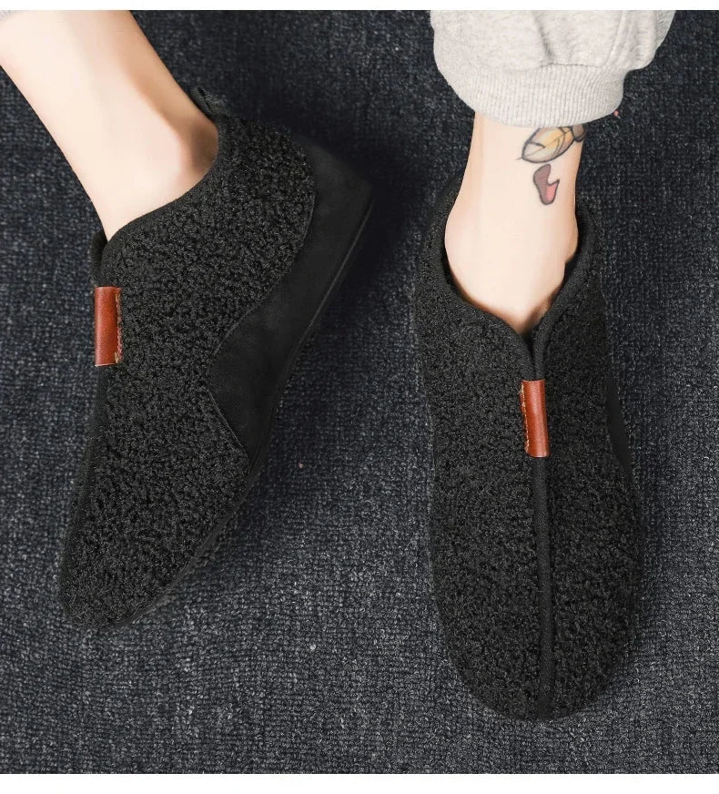 Bottine chausson homme