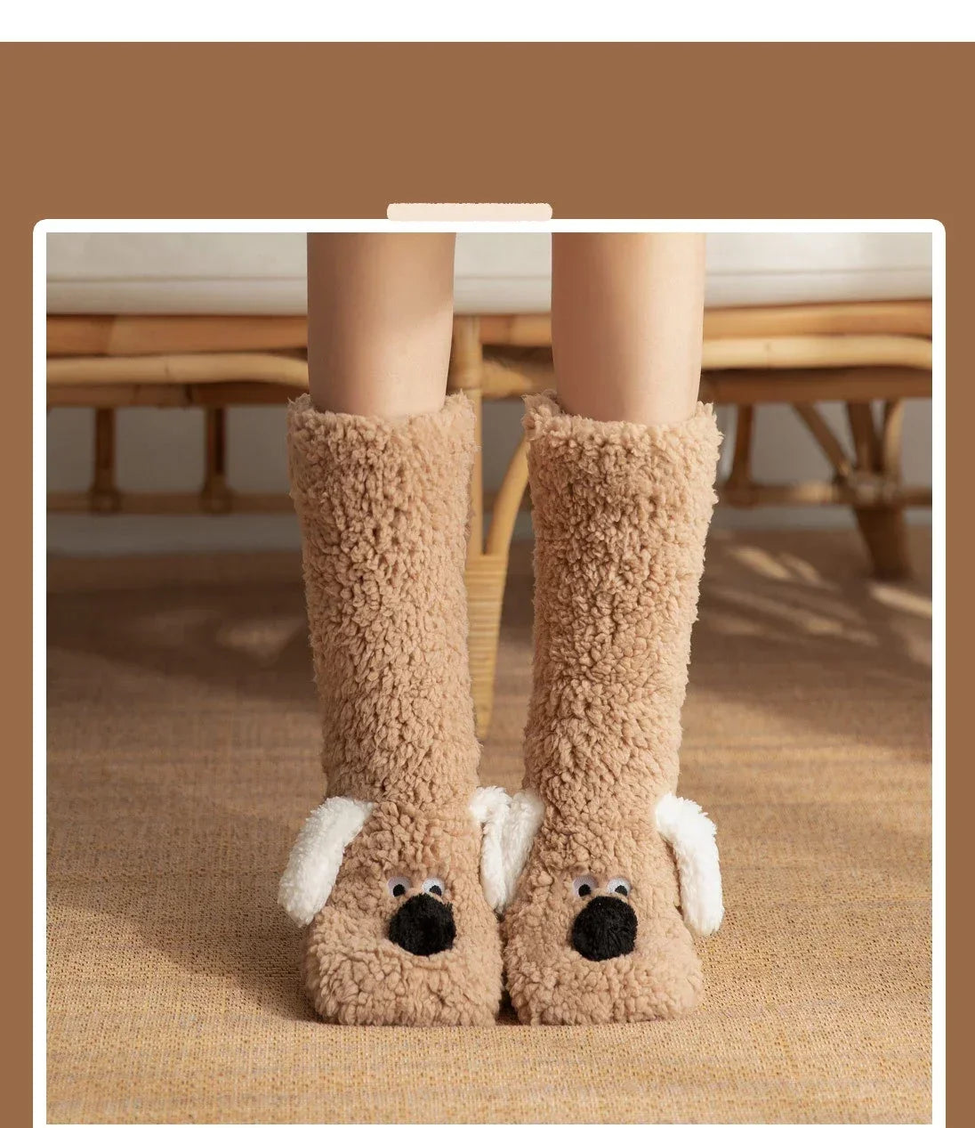 Chausson chaussette femme